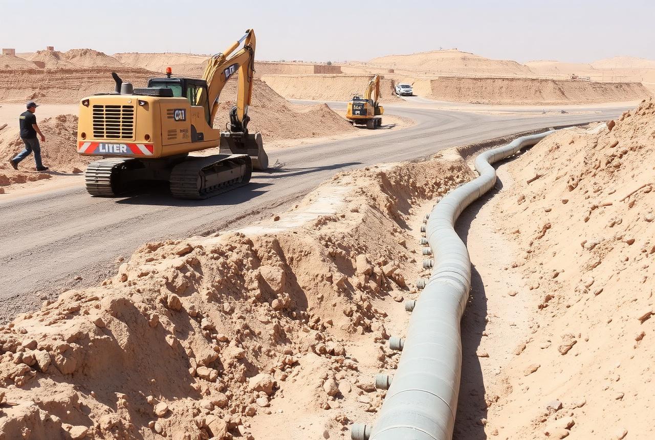 Heavy equipment and infrastructure development works